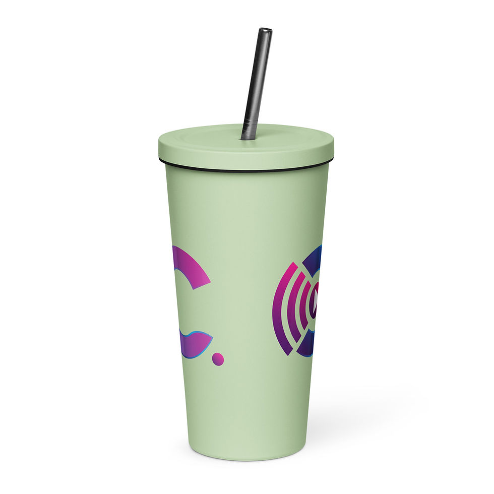 Thumbnail: Epic 20z Insulated tumbler with a straw