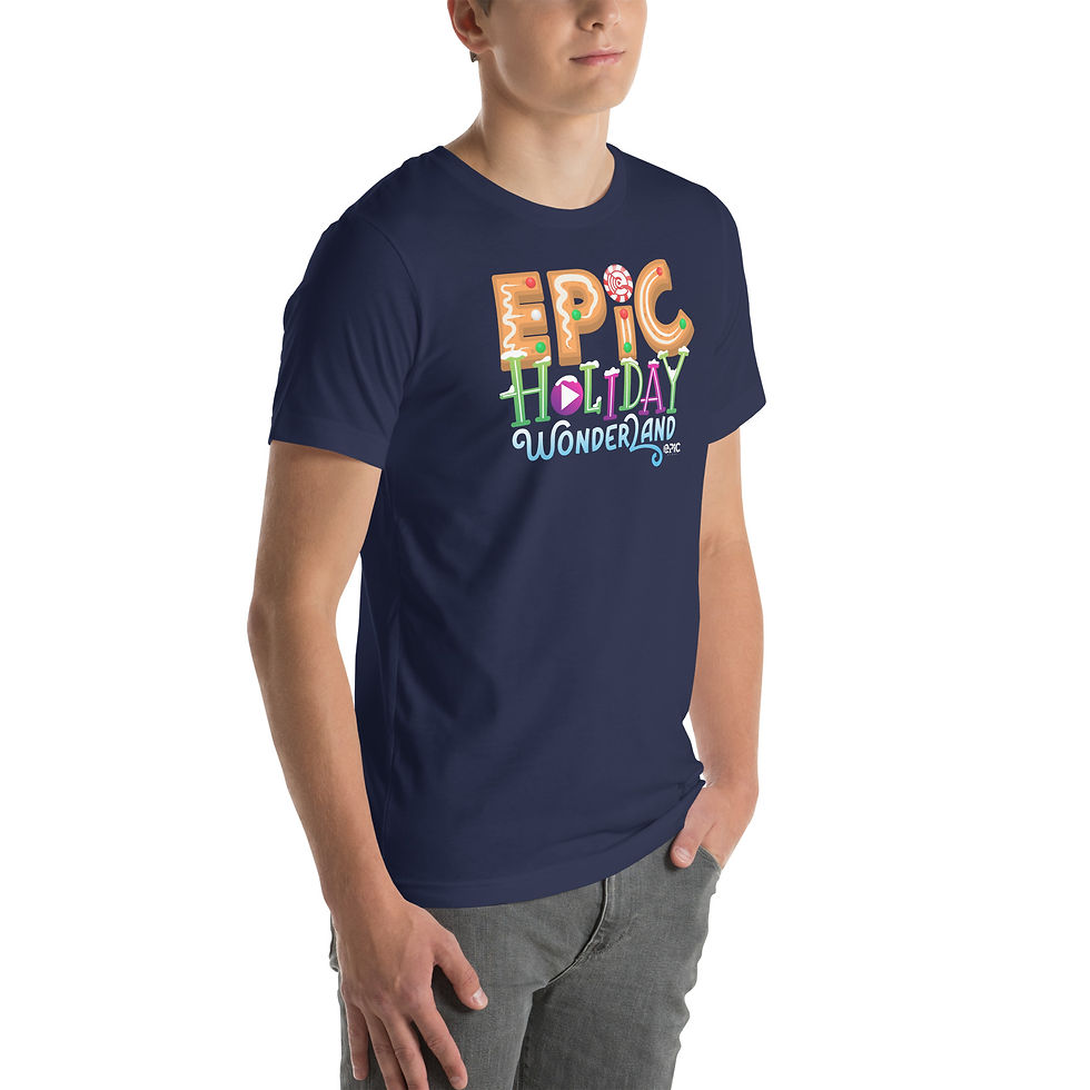 Thumbnail: "Epic Holiday Wonderland" Unisex t-shirt
