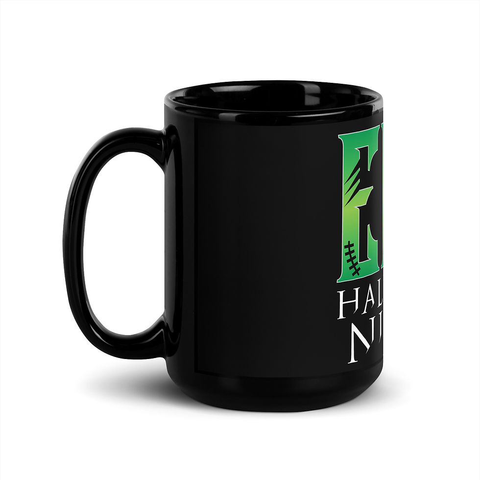 Thumbnail: "Epic Halloween Nights" Black Glossy Mug
