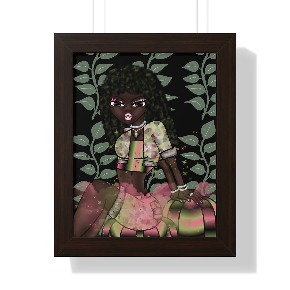 Thumbnail: Framed Vertical Poster