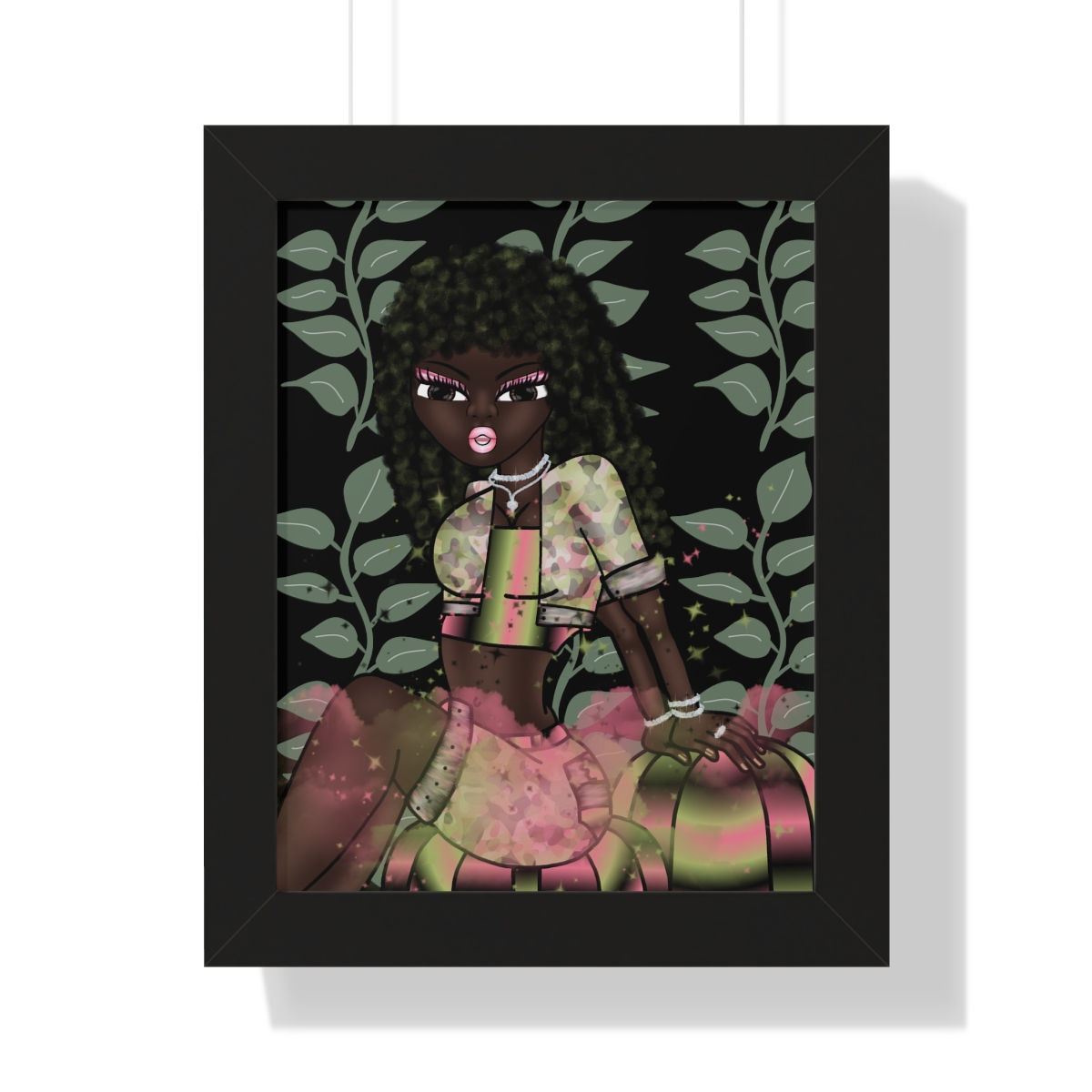 Framed Vertical Poster