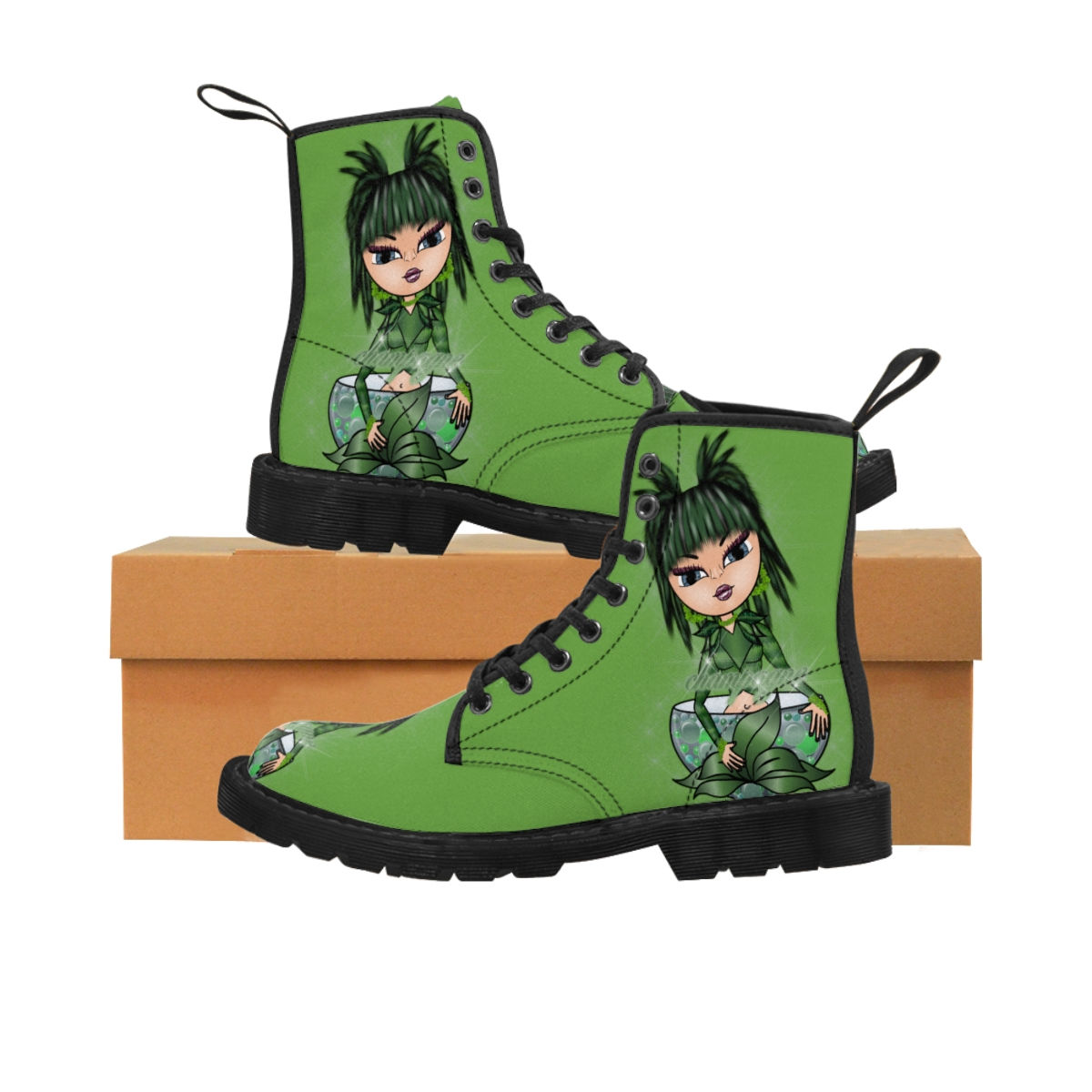 Women's Canvas Boots