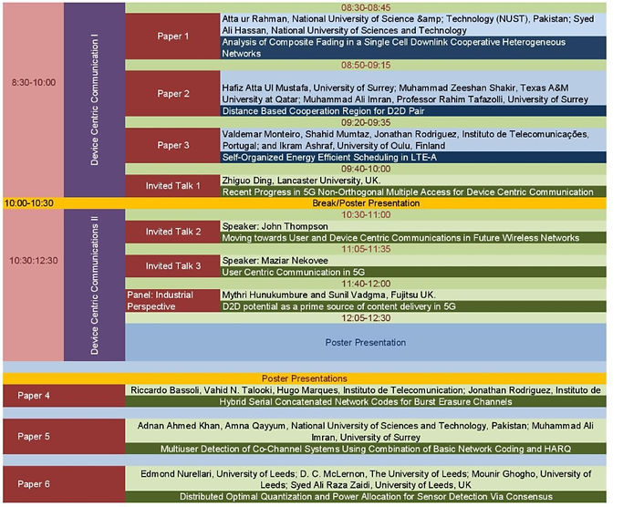 Workshop Program | vtcdcsworkshop
