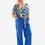 Miniatura: Viscose Jungle V-Neck Tie Front Top