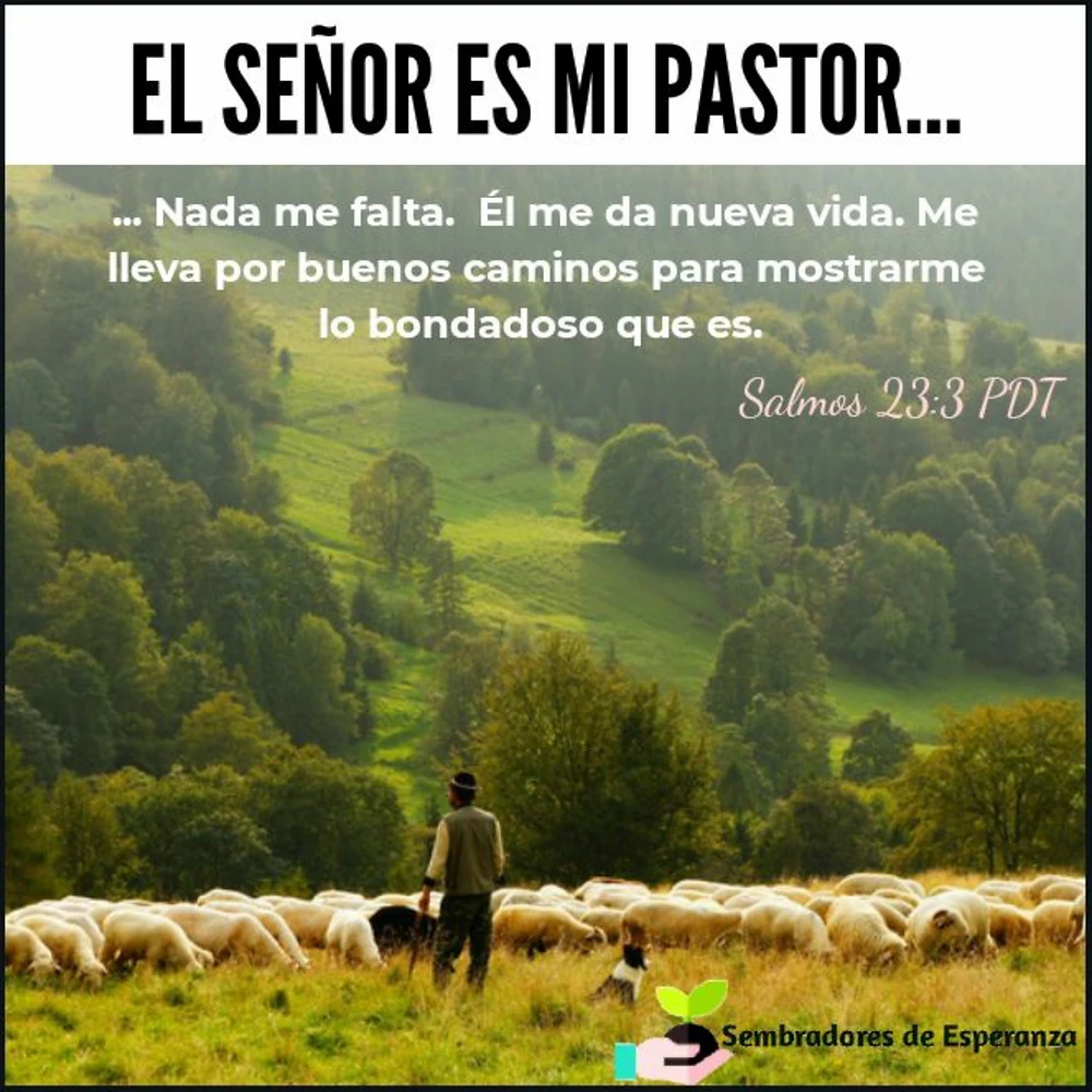 El Senor Es Mi Pastor Nada Me Faltara Para llegar al cielo por la fe que yo tengo por que el siempre fue bueno. el senor es mi pastor nada me faltara