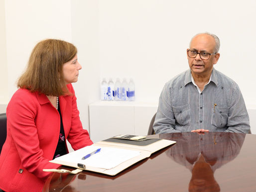 Le SG de l'OEA discute de la stabilité d'Haïti avec la Directrice Exécutive du Bureau d'Appui à la MSS