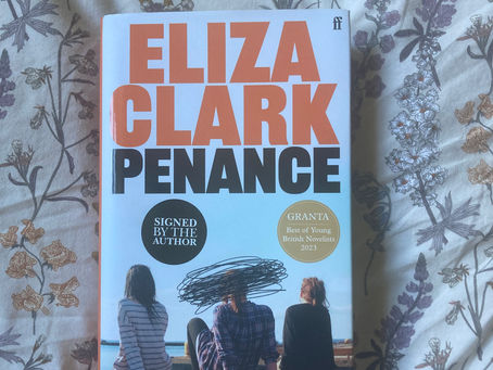 Penance by Eliza Clark- Reading Diary (part 2)