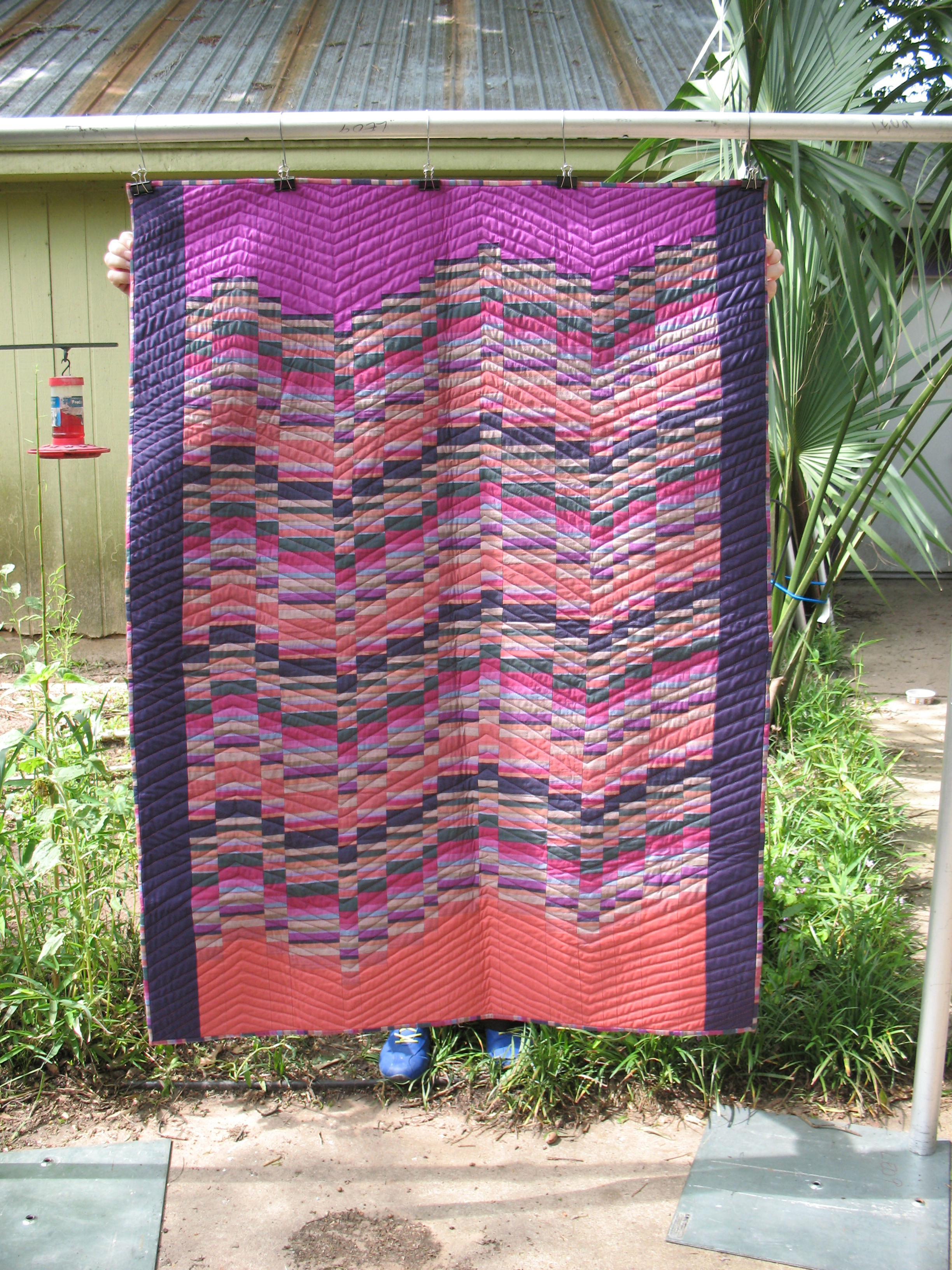 Kaffe Sine Wave Quilt Kit