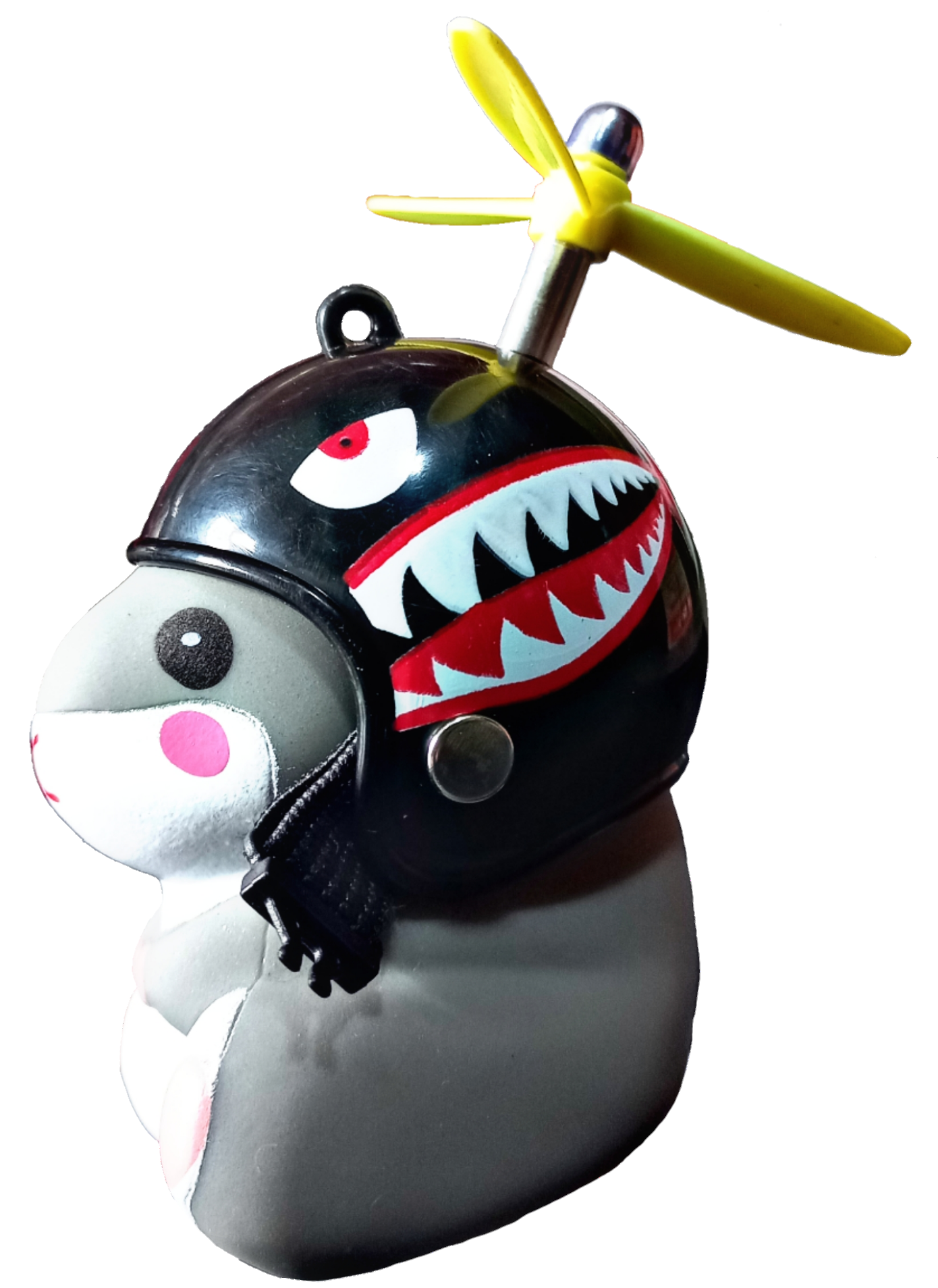 HAMSTER  CASCO TIBURON DECORATIVO