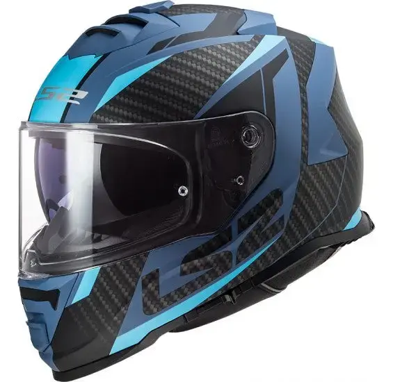 Miniatura: CASCO LS2 STORM II RACER AZUL