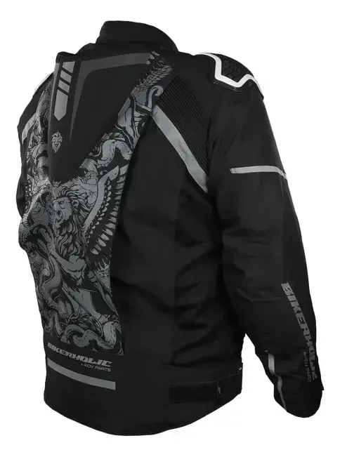 Miniatura: CHAMARRA KOV BUCKLER NEGRA CON JOROBA