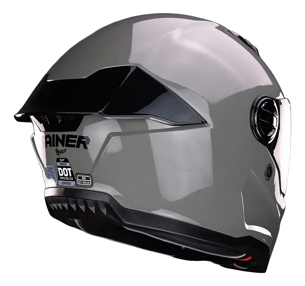 Miniatura: CASCO KOV GAINER GRIS BRILLANTE
