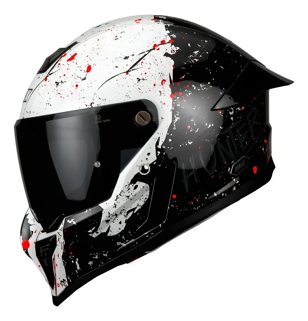 Miniatura: CASCOHAX BLACK PEARL HUNTER BRILLANTE