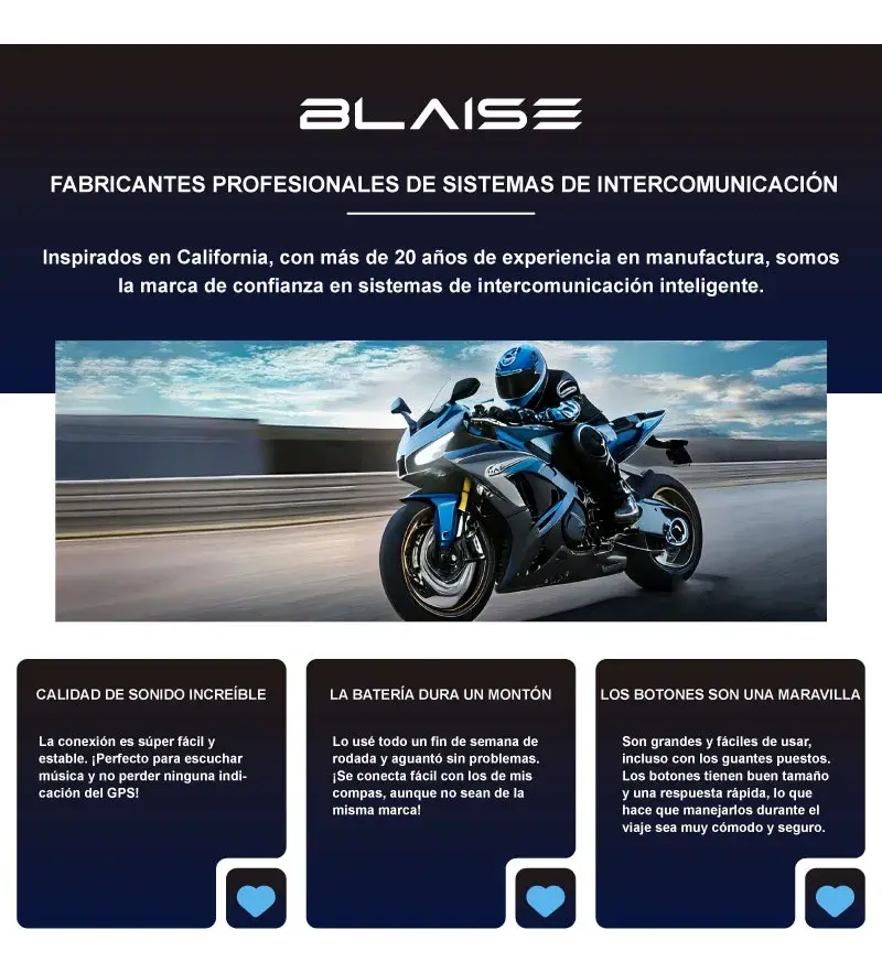 Miniatura: INTERCOMUNICADOR BLAISE V50 ULTRA