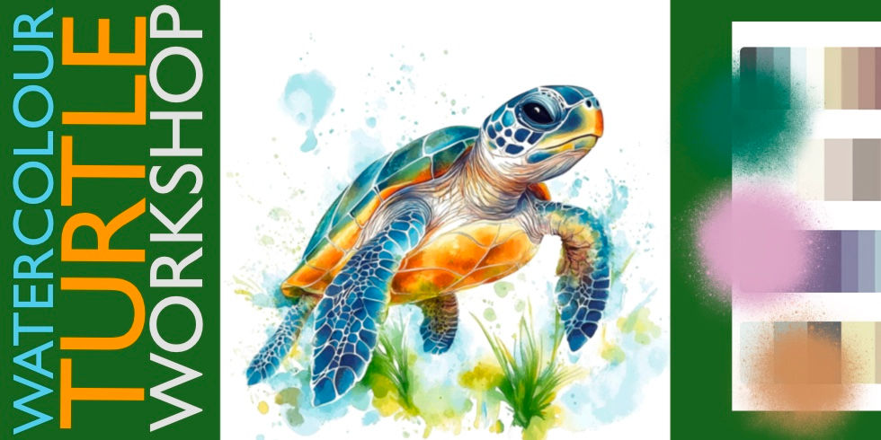 JUNIOR ~ Watercolour ~ Turtle Workshop ~ Leighton Buzzard 