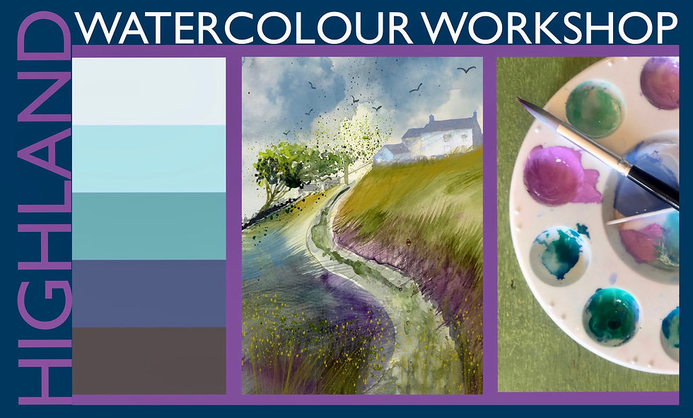 Watercolour Workshop - Highland