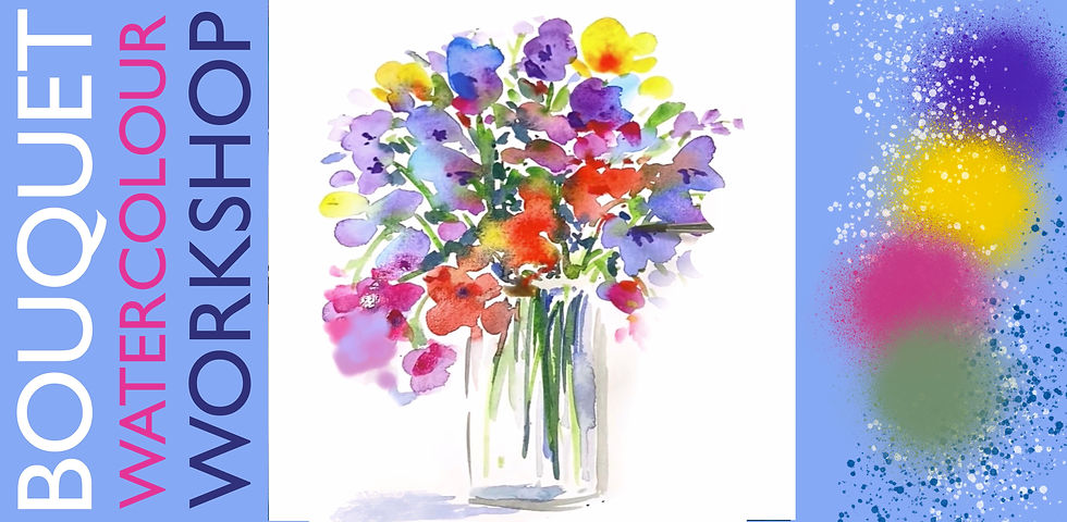 SOLD OUT - Linslade ~ Watercolour Bouquet Workshop