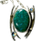 Thumbnail: Turquoise Green and Labradorite Pendant
