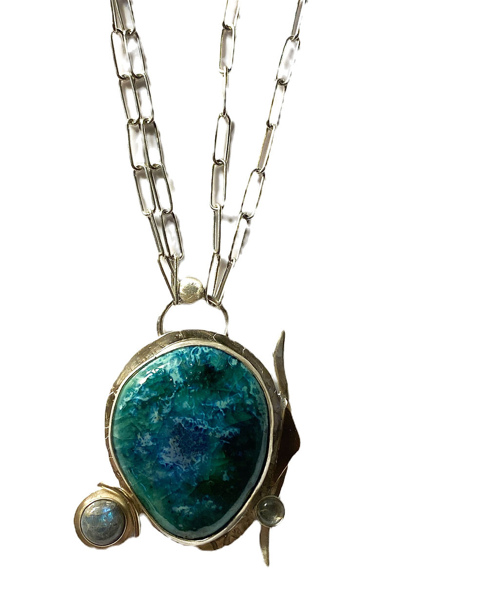 Thumbnail: Large Stone Necklace