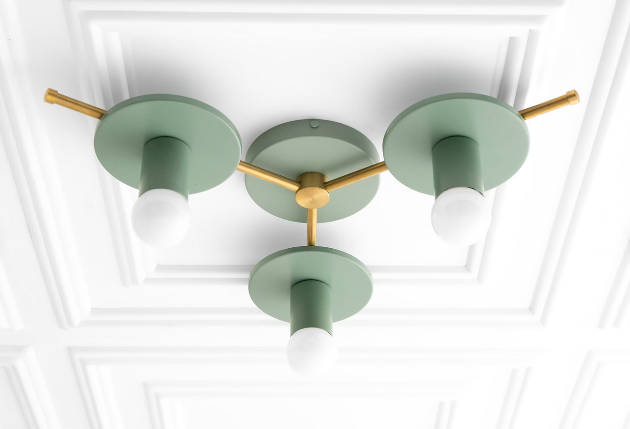 colorful ceiling light
