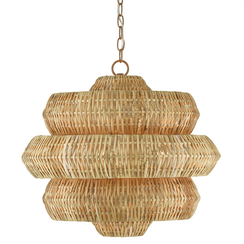 rattan light fixture