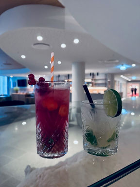Colorful drinks