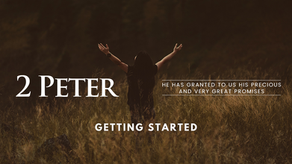 2 Peter – Day Getting Started…Â
