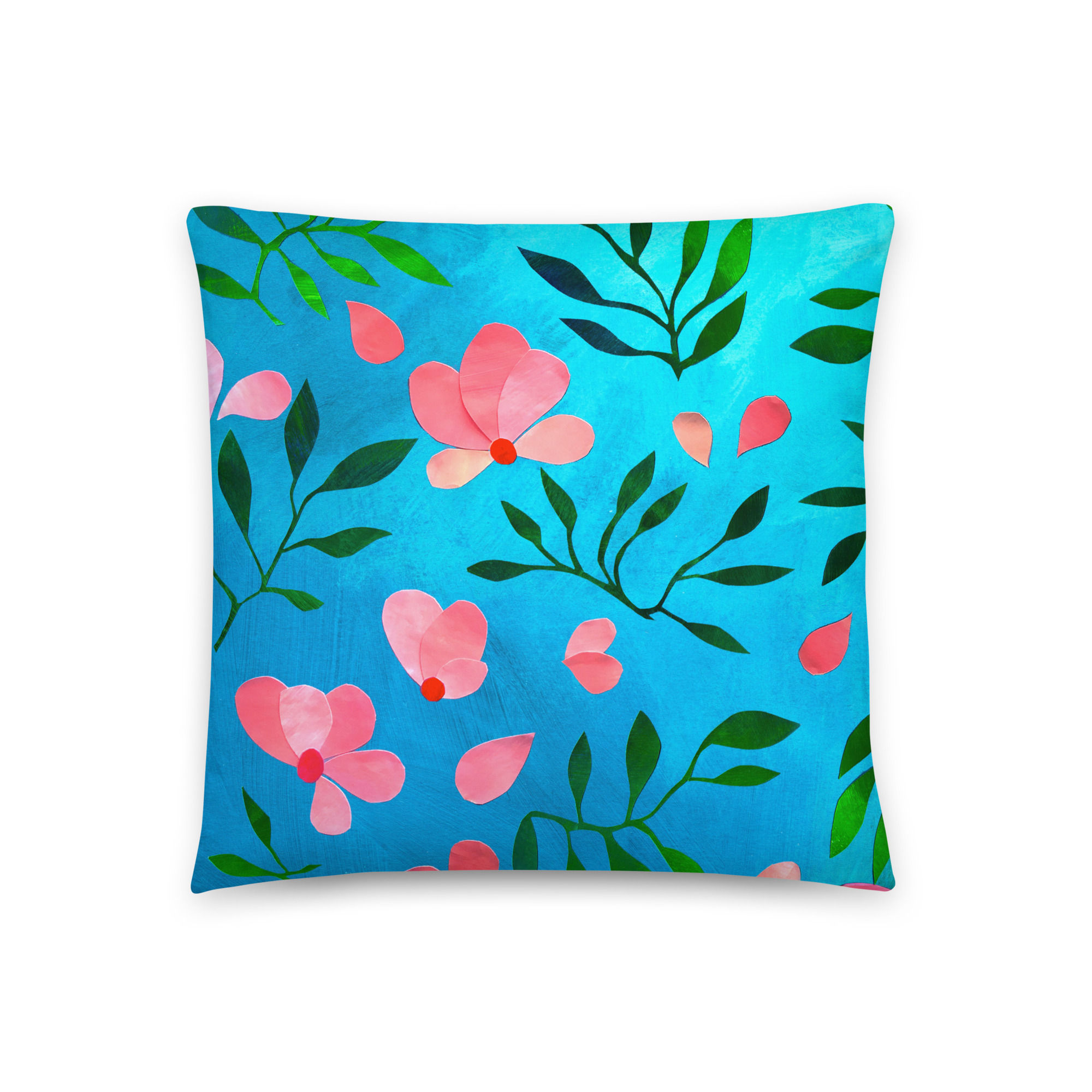 Summer Floral Cushion