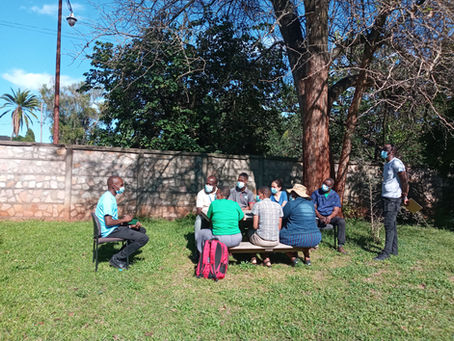 The Zimbabwe team successfully enrolls first batch of index and household contacts.