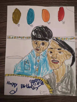 Portrait: Me and Mom