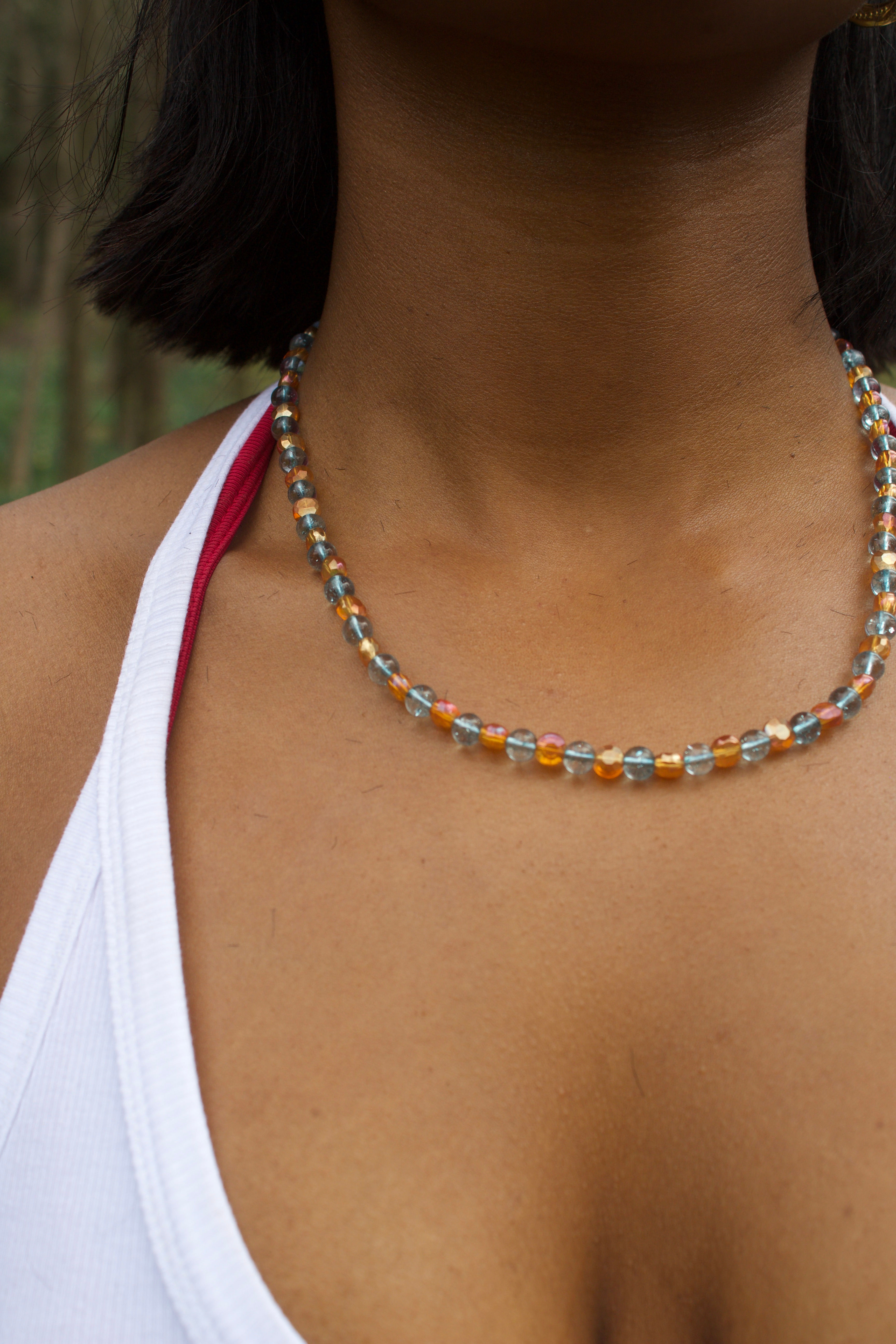 sunset - necklace