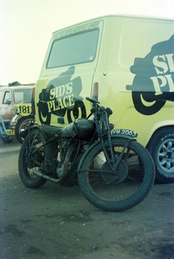 Ray's Rudge, Sponsored by Sids Place