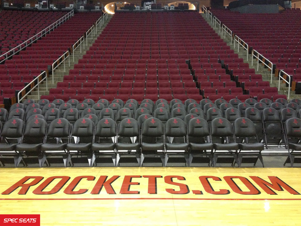 Houston Rockets, Toyota Center seat installation