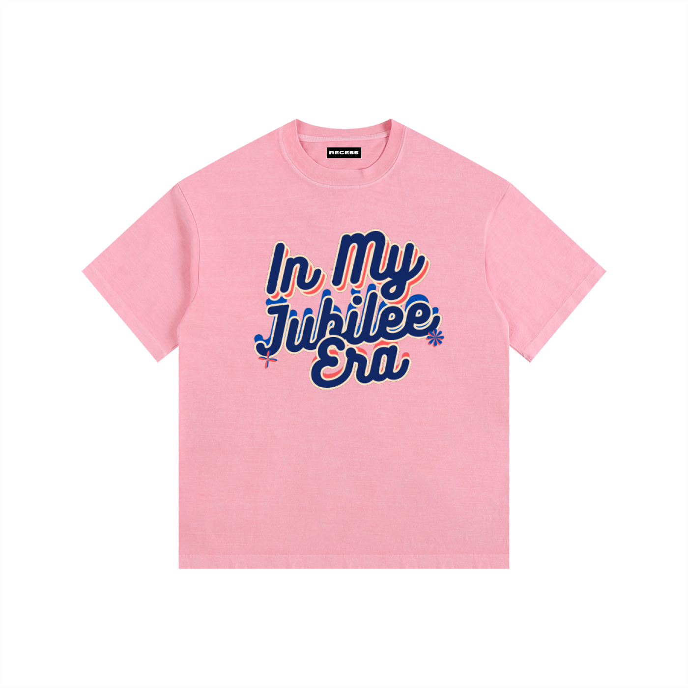 Jubilee Era-Pink Oversized T-Shirt