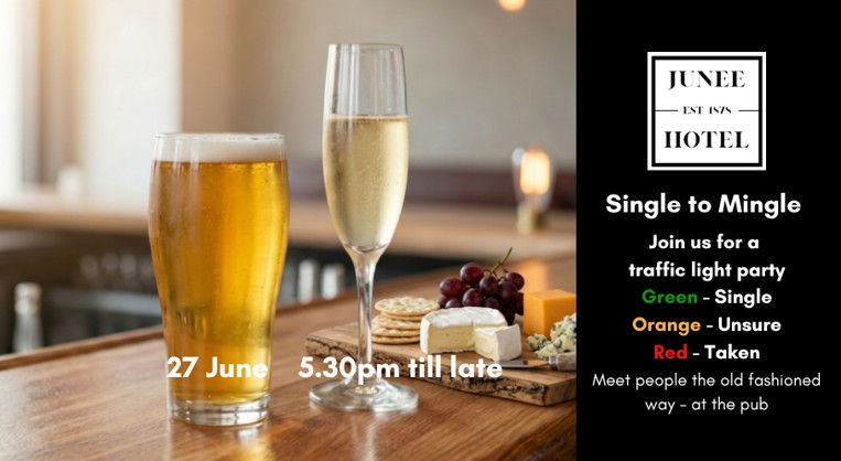 Junee Hotel Single to Mingle