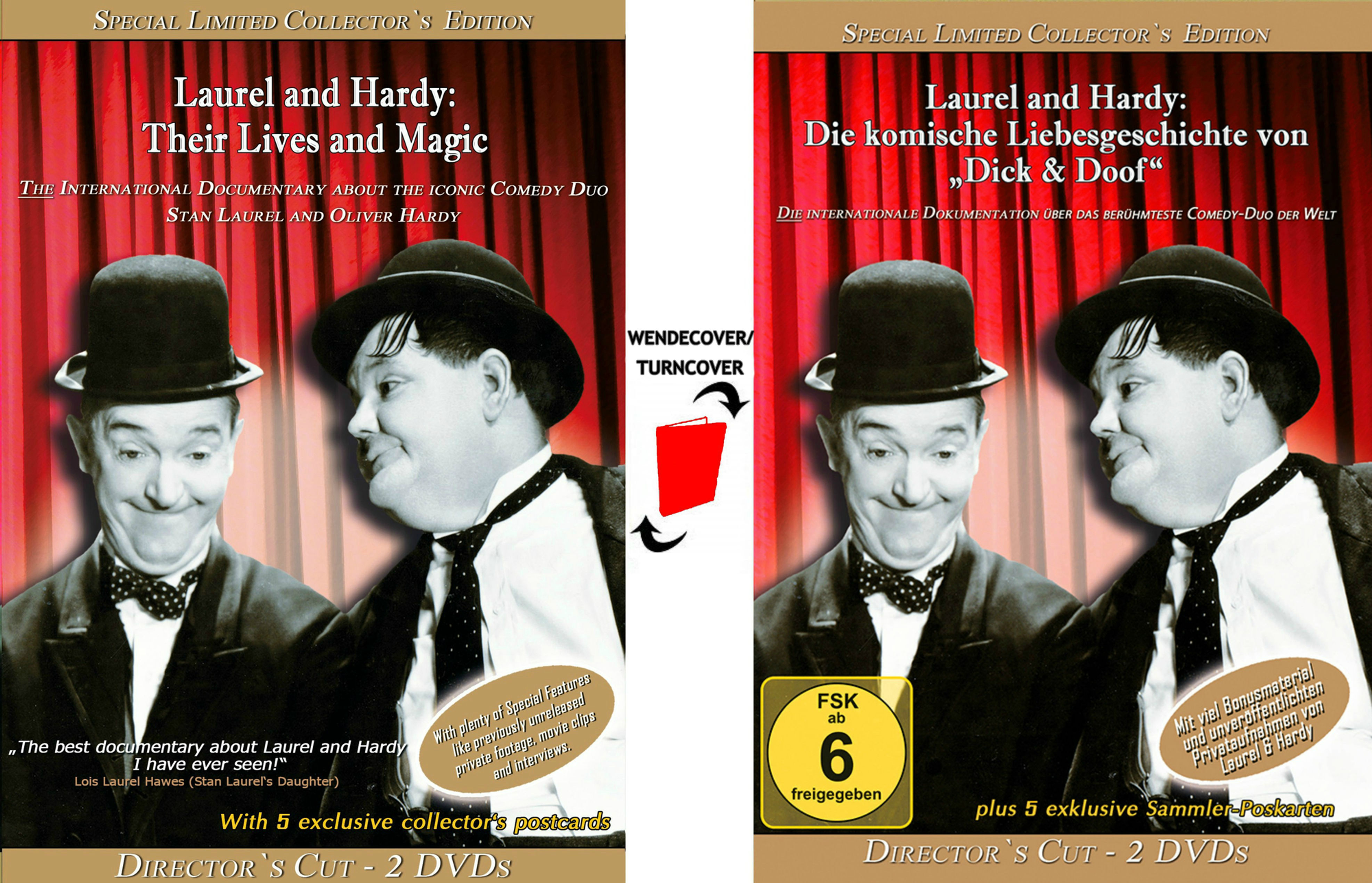 "Laurel und Hardy: Die komische Liebesgeschichte von 'Dick & Doof'" - DC-2 DVDs