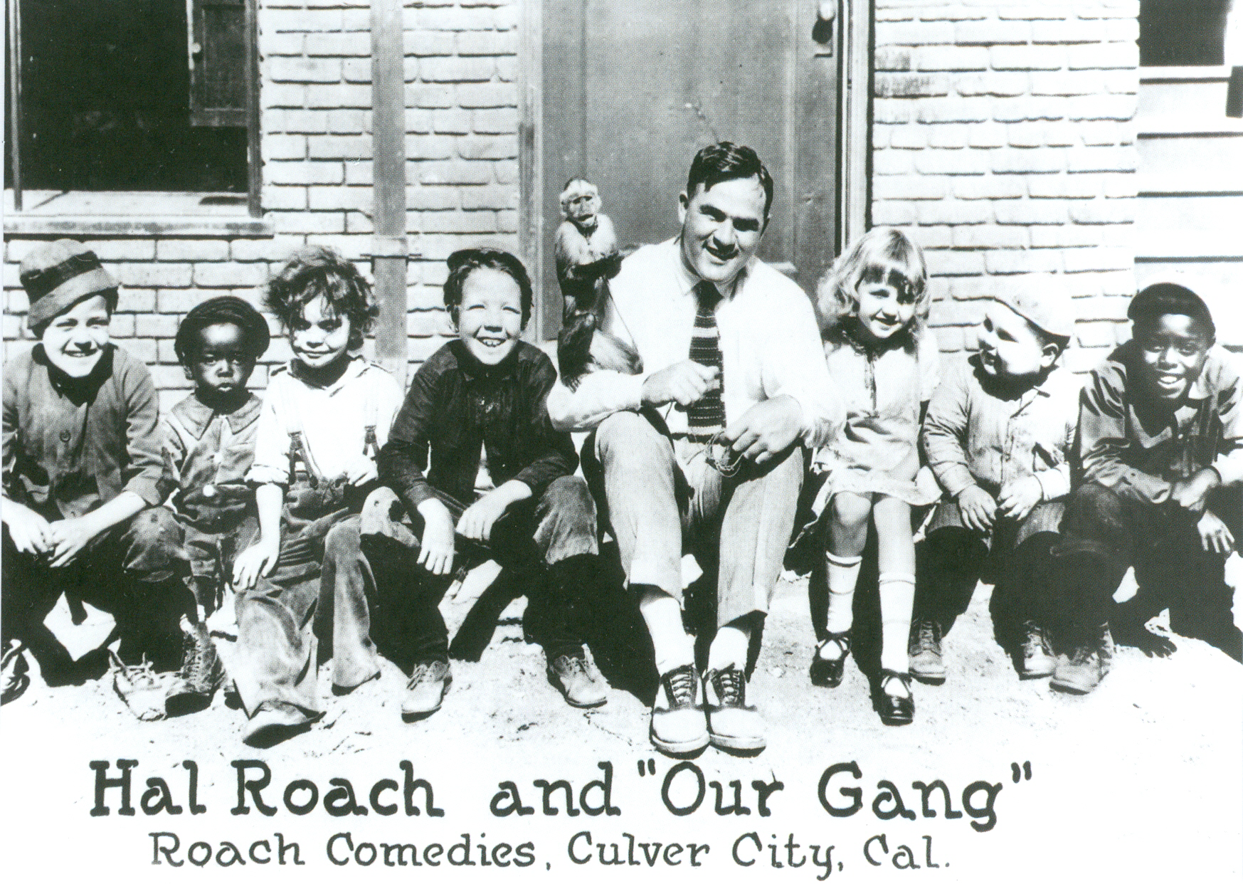 Postcard: Hal Roach & Our Gang