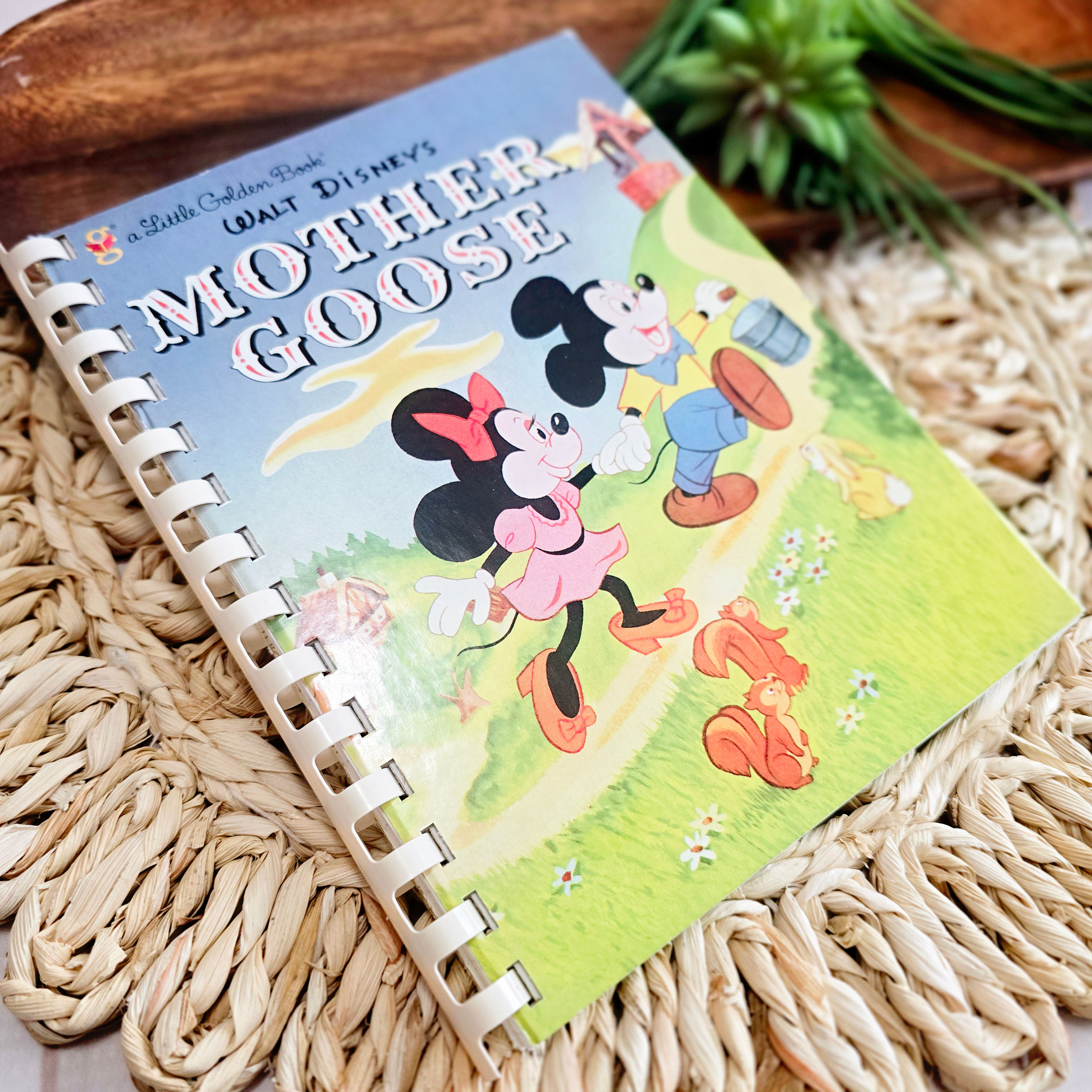 Walt Disney's Mother Goose Little Golden Book Notebook