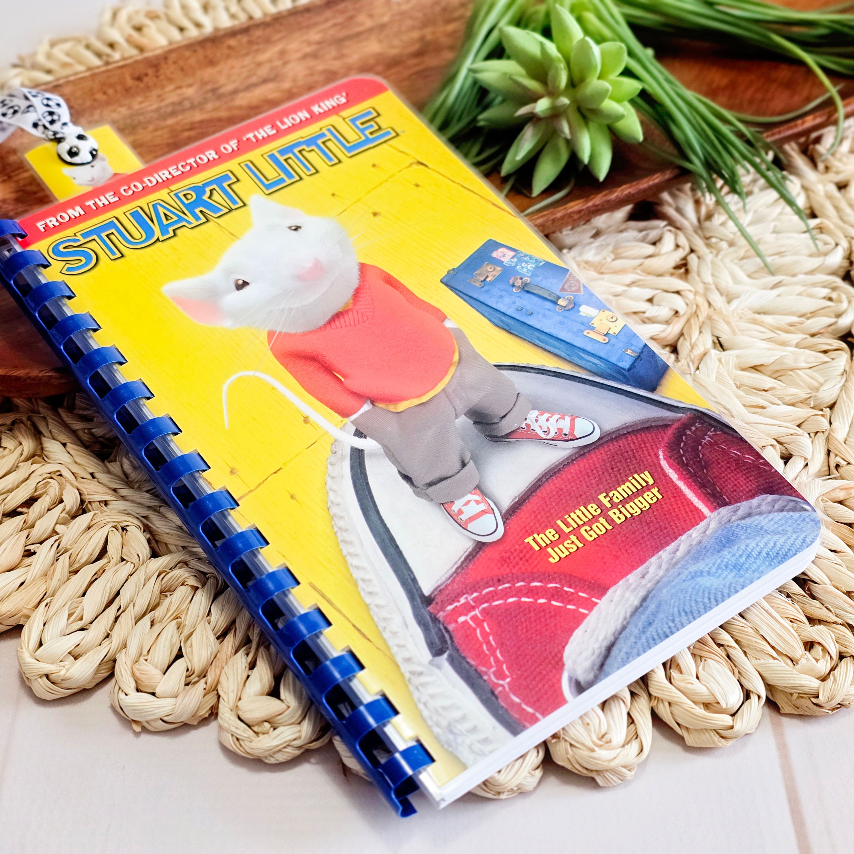 Stuart Little VHS Notebook & Bookmark Set