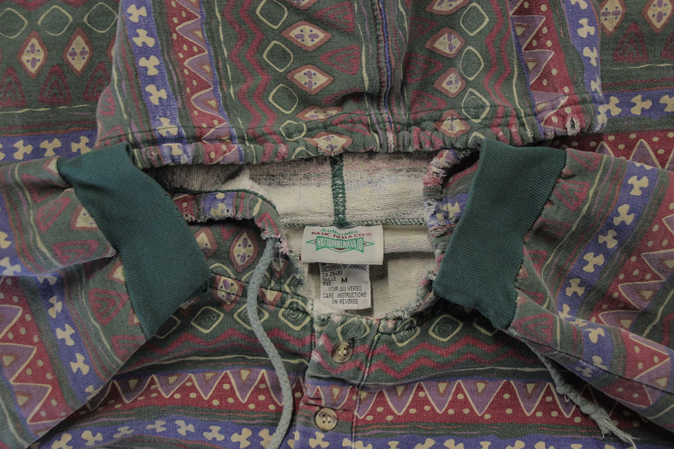 Thumbnail: 90’s Pattern Hoodie - M