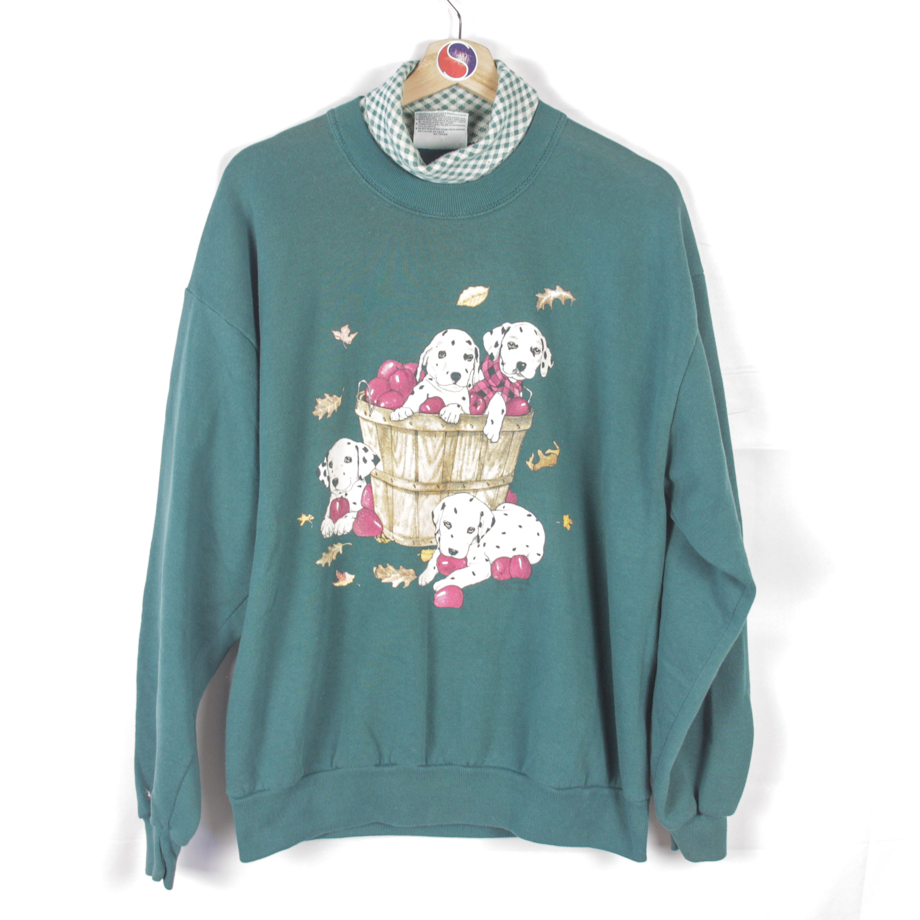 90’s Dalmatians Grandma Sweatshirt - L