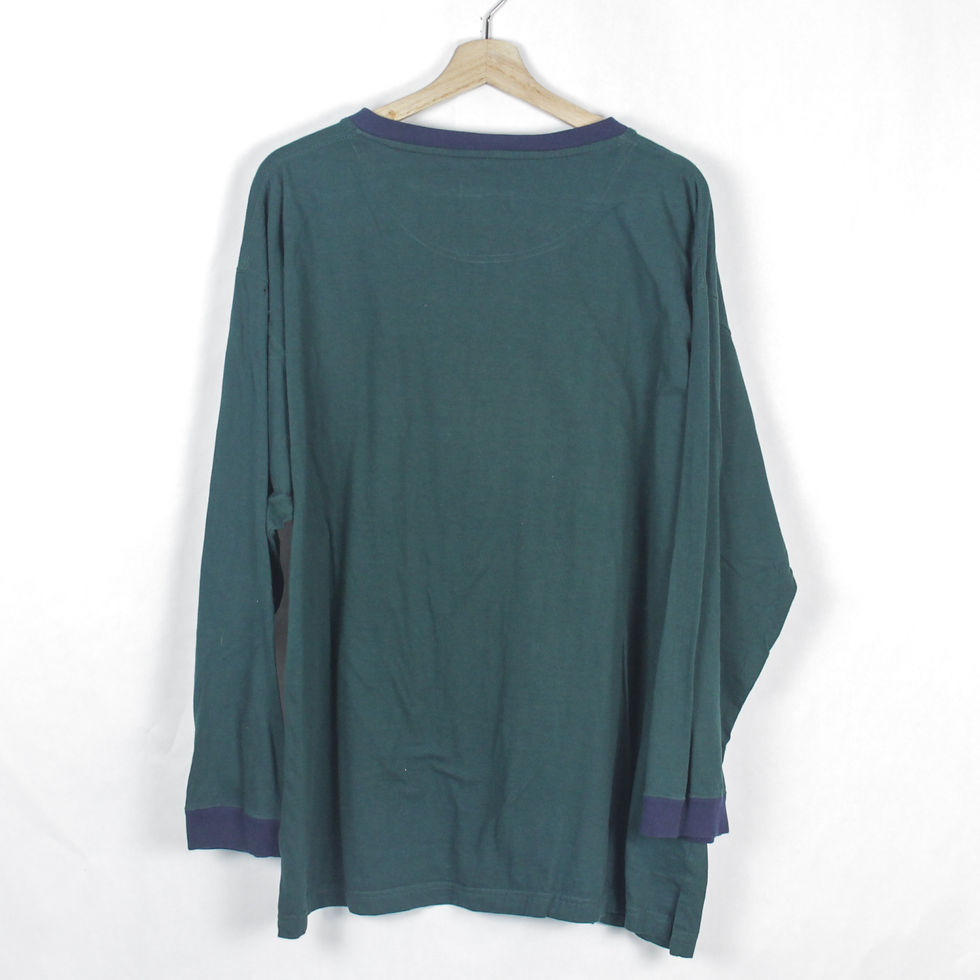 Thumbnail: 90's Perry Ellis Long Sleeve - XL