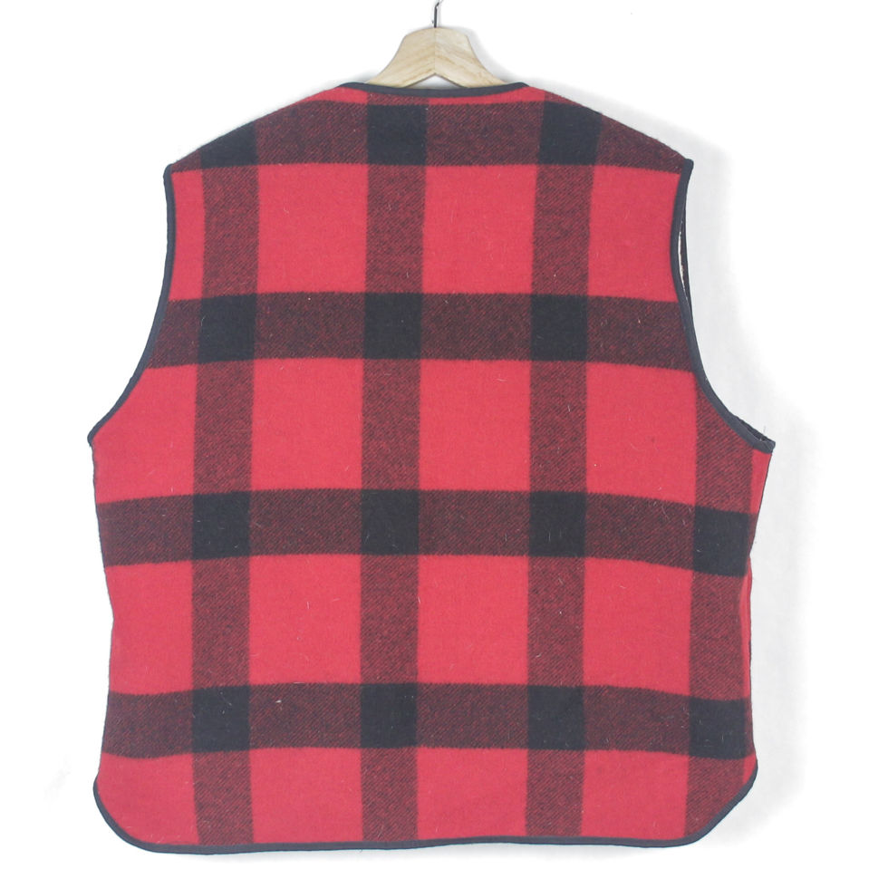 Thumbnail: 90’s Woolwhich Lined Flannel Vest - XL
