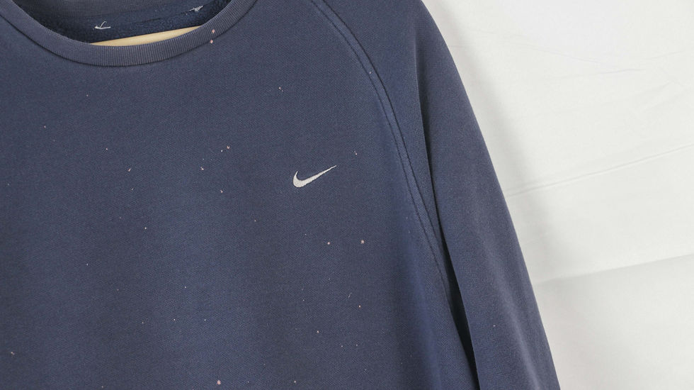 Thumbnail: 2000’s Bleach Delight Nike Swoosh Crewneck - L