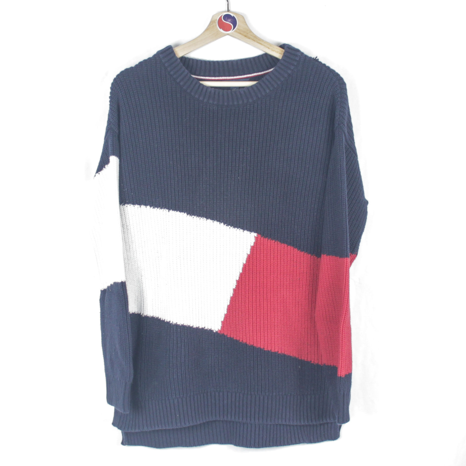 Women’s Tommy Hilfiger Flag Sweater - L