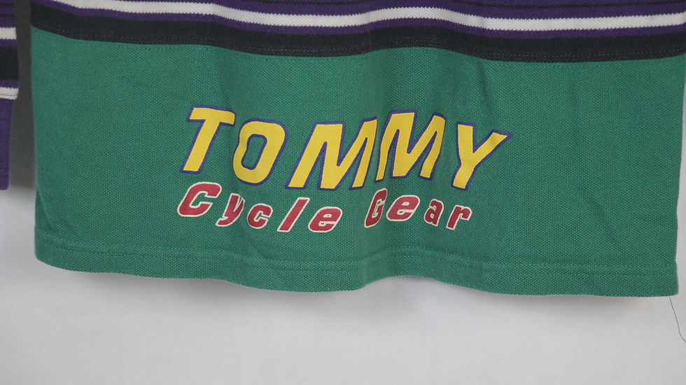 Thumbnail: Vintage Tommy Hilfiger Cycling Gear Rugby - XL (S-M)