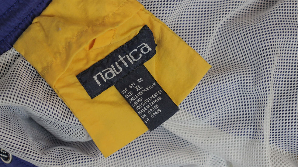 Thumbnail: 90's Nautica Swim Shorts - XL (40-44)