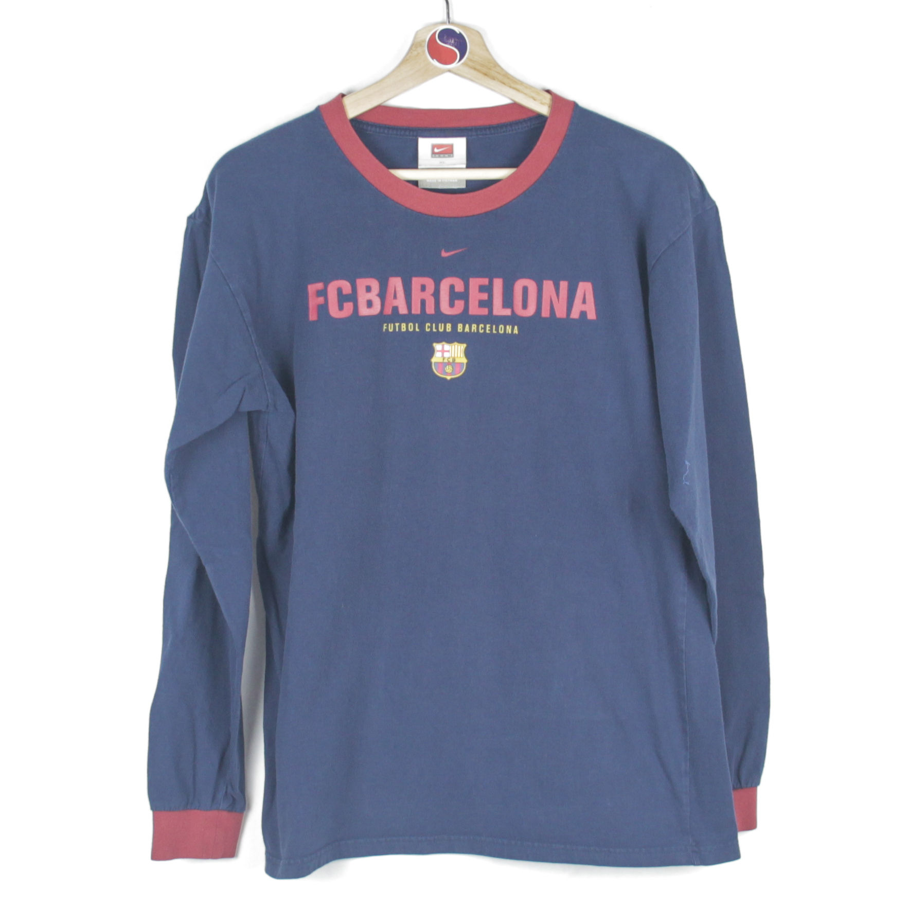 2000’s FC Barcelona Ronaldinho Nike Long Sleeve - XL (S)