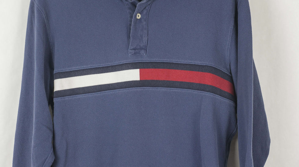Thumbnail: 90’s Tommy Hilfiger Flag Rugby - S