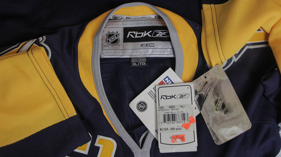 Thumbnail: NWT Buffalo Sabres Reebok Jersey - XL